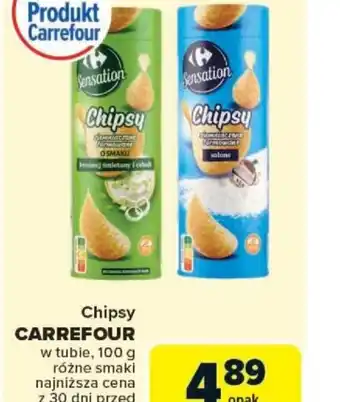 Carrefour Chipsy Carrefour oferta