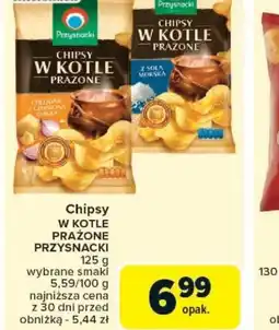 Carrefour Chipsy W Kotle Prażone Przysnacki oferta