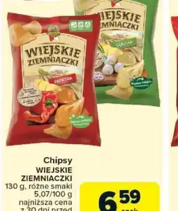 Carrefour Chipsy Wiejskie Ziemniaczki Lorenz oferta