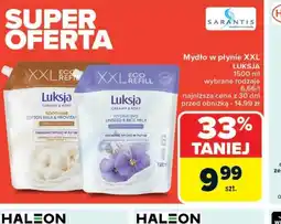 Carrefour Mydło w płynie Luksja XXL oferta