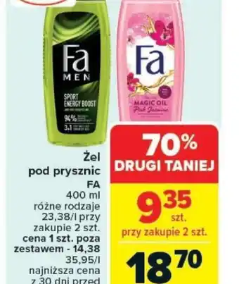 Carrefour Zel pod prysznic Fa oferta
