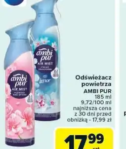 Carrefour Odświeżacz powietrza Ambi Pur oferta