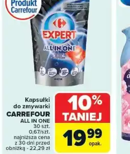 Carrefour Kapsułki do zmywarki Carrefour All in One oferta
