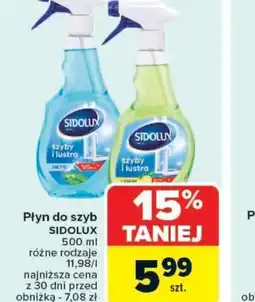 Carrefour Płyn do szyb Sidolux oferta