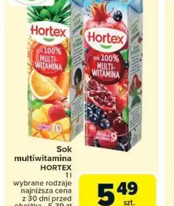 Carrefour Sok Hortex multiwitamina oferta