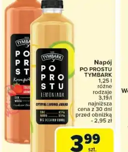 Carrefour Napój Po Prostu Tymbark oferta
