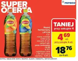 Carrefour Napój herbaciany Lipton oferta
