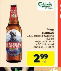 Carrefour Piwo Harnaś oferta