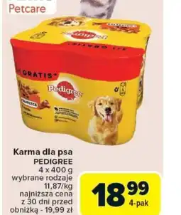 Carrefour Karma dla psa Pedigree oferta