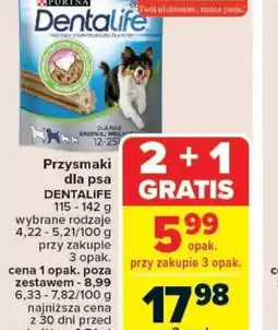 Carrefour Przysmak dla psa Dentalife oferta