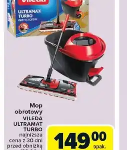 Carrefour Mop obrotowy Vileda Ultramat Turbo oferta