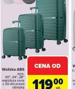 Carrefour Walizka ABS oferta