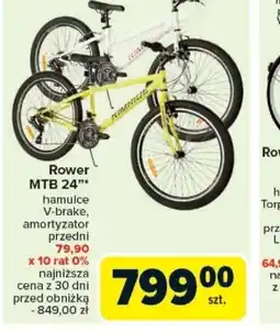 Carrefour Rower MTB 24" oferta