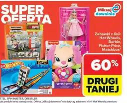 Carrefour Zabawki Hot Wheels, Barbie, Fisher-Price, Matchbox oferta