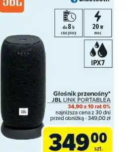 Carrefour Głośnik przenośny JBL LINK PORTABLEA oferta