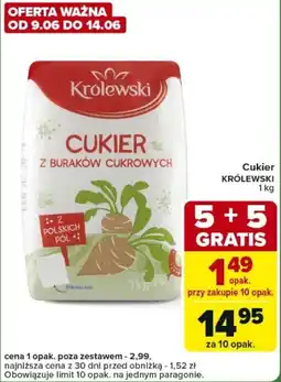 Carrefour Express Cukier KRÓLEWSKI oferta