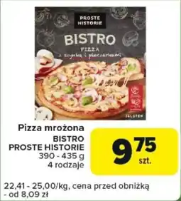 Carrefour Express Pizza mrożona BISTRO PROSTE HISTORIE oferta