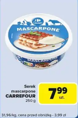 Carrefour Express Serek mascarpone CARREFOUR oferta