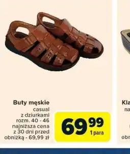 Carrefour Buty męskie casual oferta