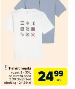 Carrefour T-shirt męski oferta