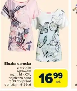 Carrefour Bluzka damska z krótkim rękawem oferta