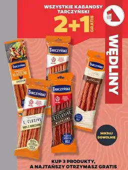 Netto Kabanosy Tarczyński oferta