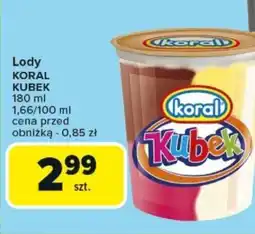 Carrefour Express Lody KORAL KUBEK oferta
