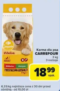 Carrefour Express Karma dla psa CARREFOUR oferta