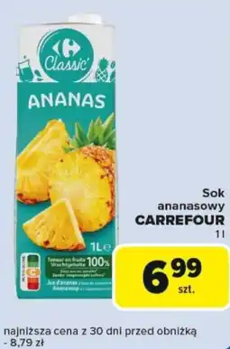 Carrefour Express Sok ananasowy CARREFOUR oferta