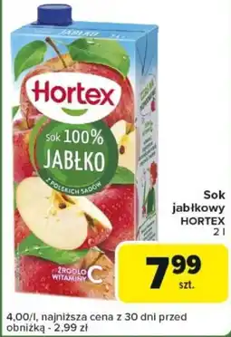 Carrefour Express Sok jabłkowy HORTEX oferta