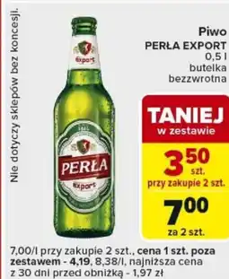 Carrefour Express Piwo PERŁA EXPORT oferta