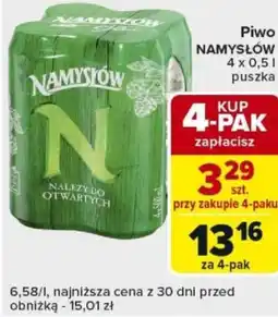 Carrefour Express Piwo NAMYSŁÓW oferta
