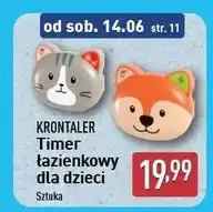 ALDI Timer łazienkowy dla dzieci Krontaler oferta