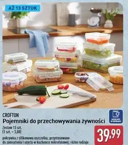 ALDI Pojemnikki na żywność Crofton oferta