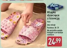 ALDI Klapki dziecięce 30-35 oferta
