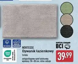 ALDI Dywanik łazienkowy 50 x 80 cm Novitesse oferta