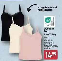 ALDI Top damski z koronką s-xl Up2Fashion oferta