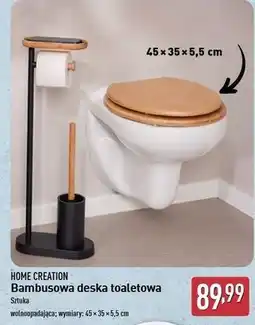 ALDI Deska sedesowa bambusowa Home Creation oferta