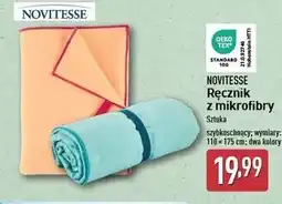 ALDI Ręcznik z mikrofibry 110 x 175 cm Novitesse oferta