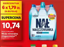 Lidl Woda mineralna Nałęczowianka oferta