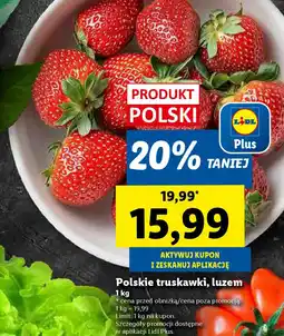 Lidl Polskie truskawki oferta