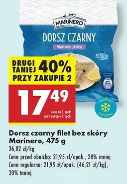 Biedronka Dorsz czarny Marinero oferta