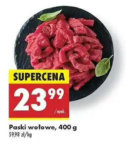 Biedronka Paski wołowe oferta