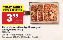 Biedronka Pizza z kurczakiem i grillowanymi warzywami oferta