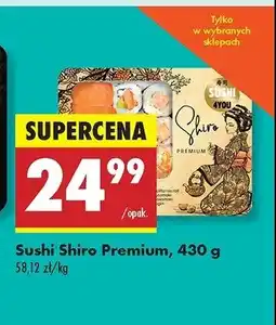 Biedronka Sushi shiro premium Sushi 4you oferta