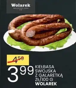 Wafelek Kiełbasa swojska Wolarek oferta