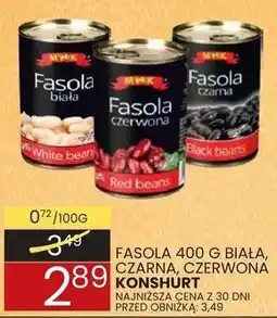 Wafelek Fasola 400 g biała, czarna, czerwona Konsul oferta