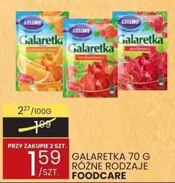Wafelek Galaretka 70 g różne rodzaje Foodcare oferta