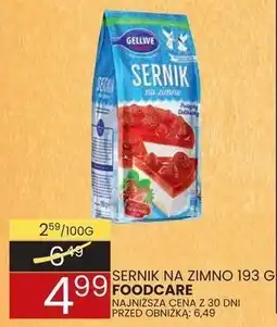 Wafelek Sernik na zimno 193 g Foodcare oferta
