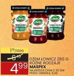Wafelek Dżem Łowicz 280 g różne rodzaje oferta